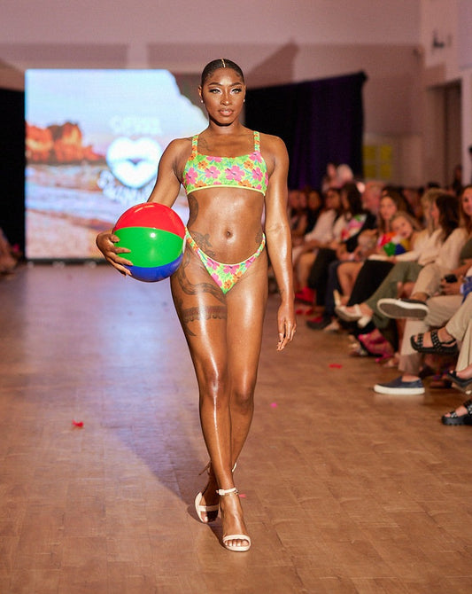 THE NANTUCKET - GATHERED SIDE STRAP SUSTAINABLE ♻ BOTTOM