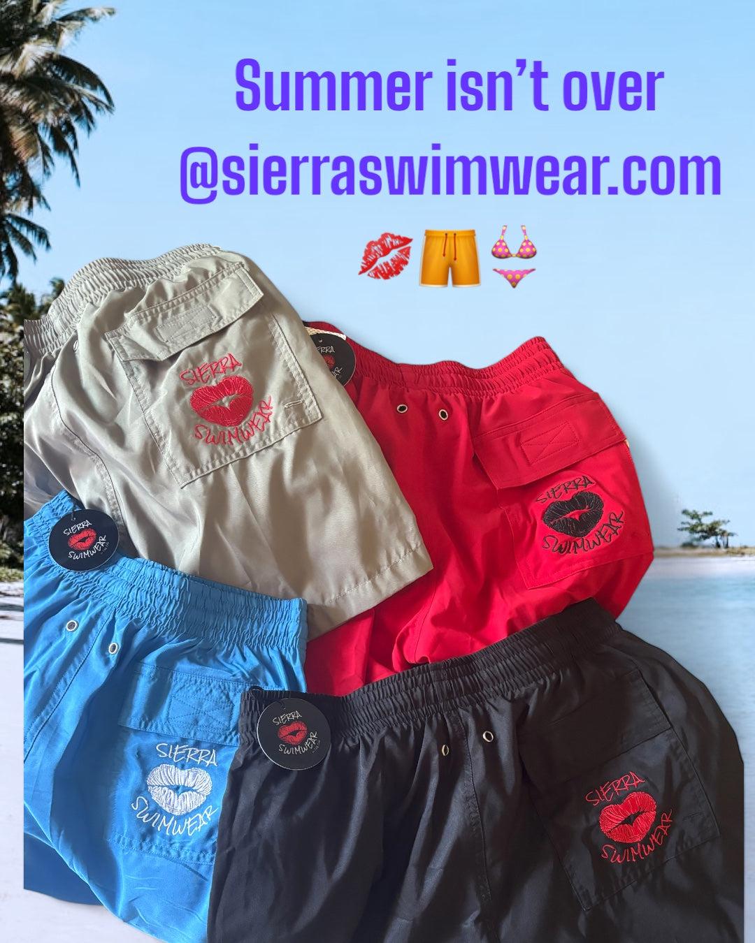 MRAZ MENS SWIM SHORTS - 4 NEW COLORS!