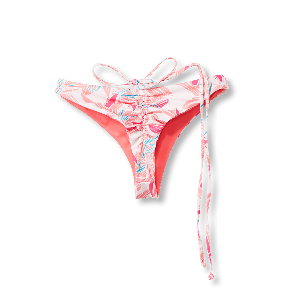 THE IPANEMA - STRAPPY RUCHED CHEEKY BOTTOM ♻