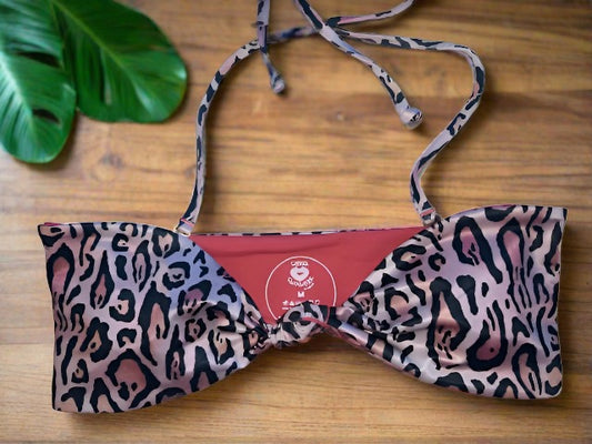 THE ARUBA - KNOTTED BANDEAU SUSTAINABLE ♻ TOP