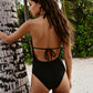 THE CORSICA - PLUNGE V-NECK HALTER