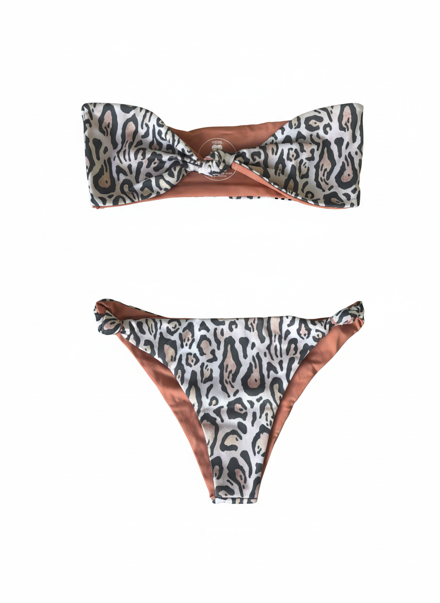 THE ARUBA - KNOTTED BANDEAU SUSTAINABLE ♻ TOP