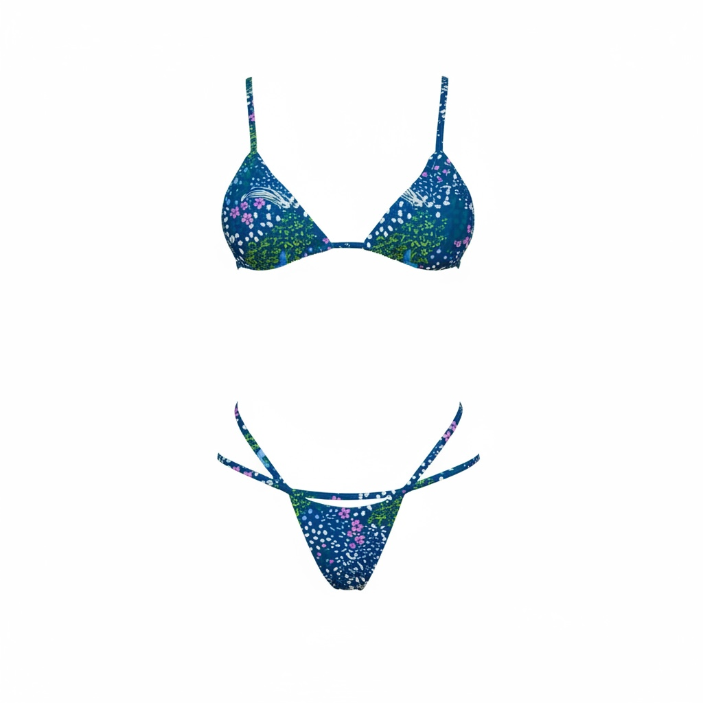 THE IPANEMA - Crossover Strap Hip Bikini Bottom ♻
