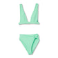 THE KYUKA - PLUNGE NECK SUSTAINABLE  ♻ BIKINI TOP