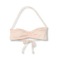 THE BEQUIA - RUCHED BANDEAU SHIMMER TOP